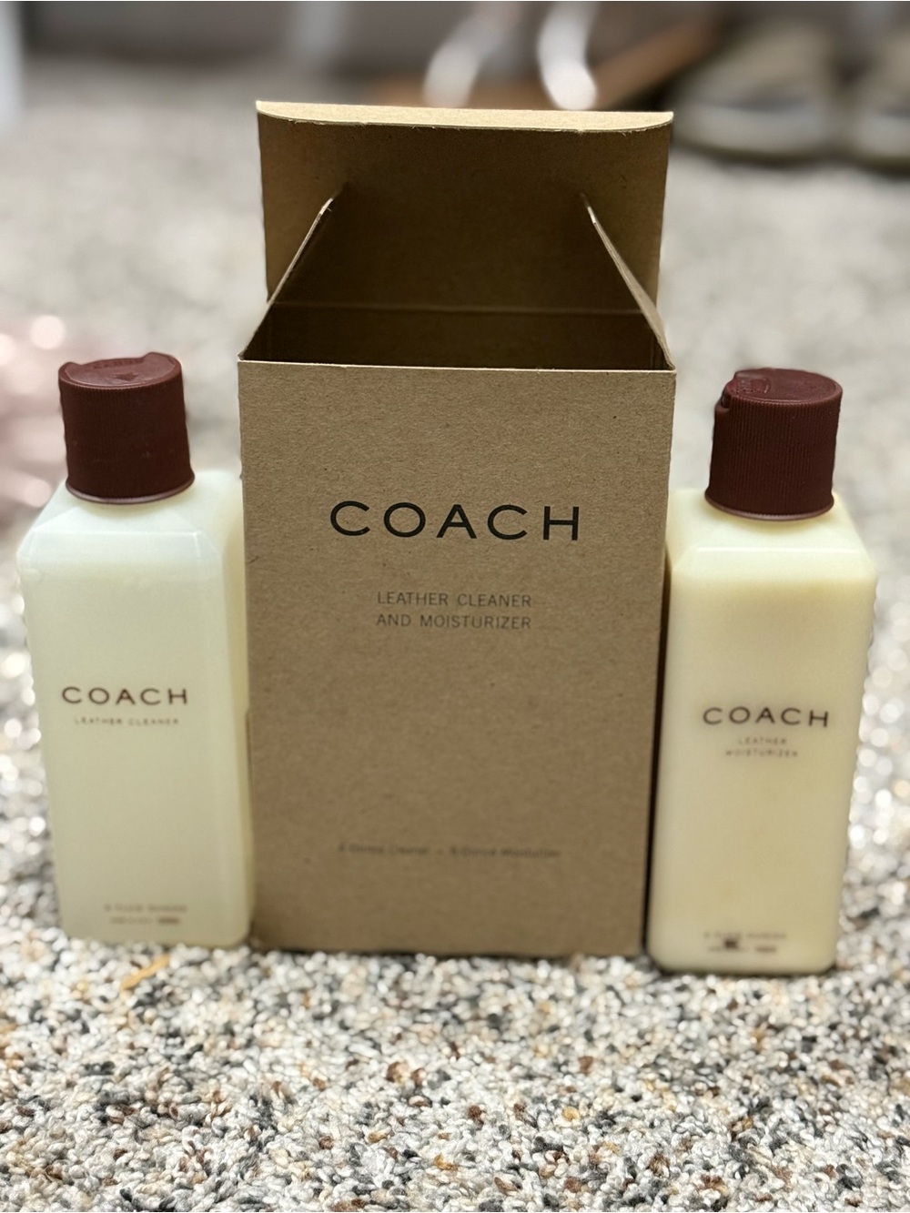 Coach Leather Cleaner & Moisturizer Duo — Discontinued set